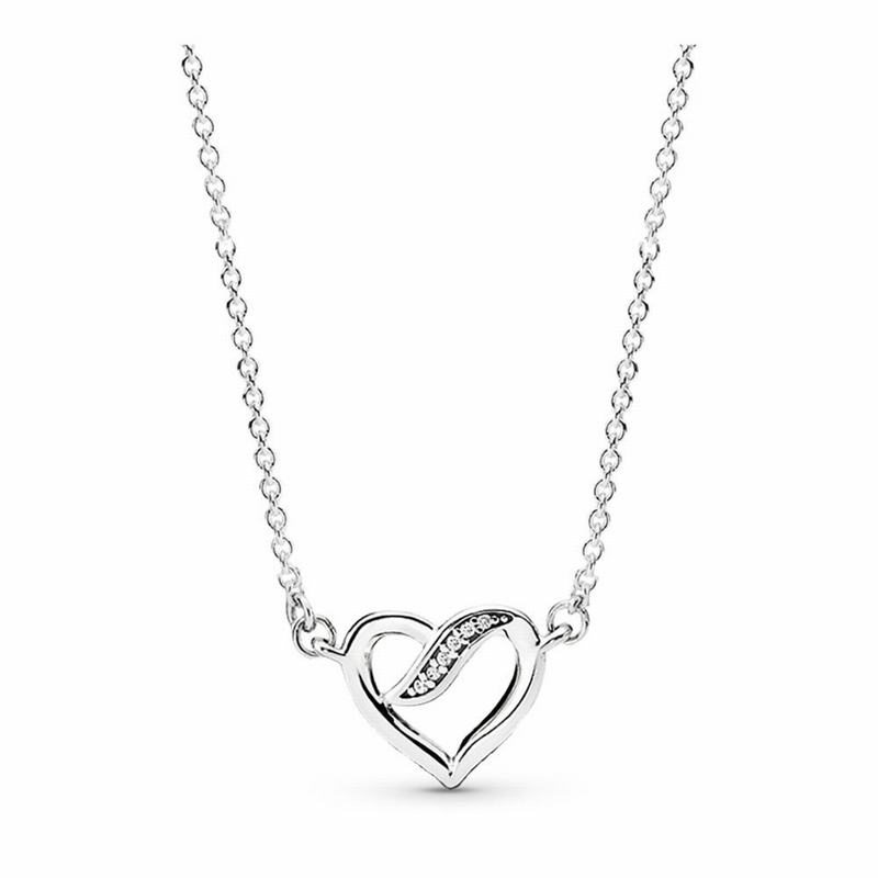 Pandora Dreams of Love Necklace Silver Egypt DF9125806